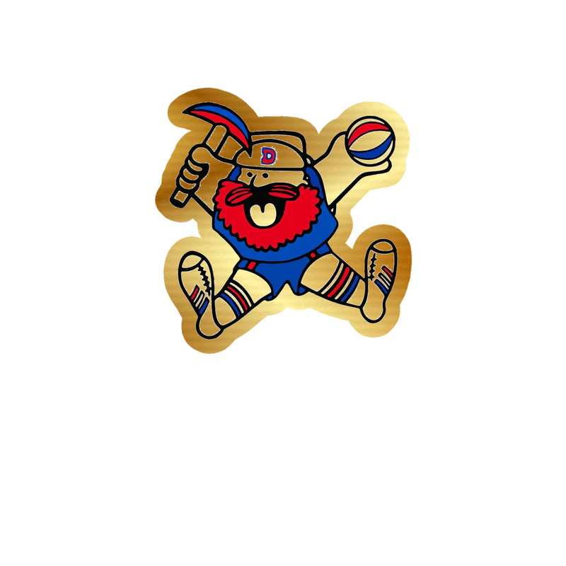 Denver Nuggets - Image 8 - Gold Chrome Vinyl Sticker - Custom Size