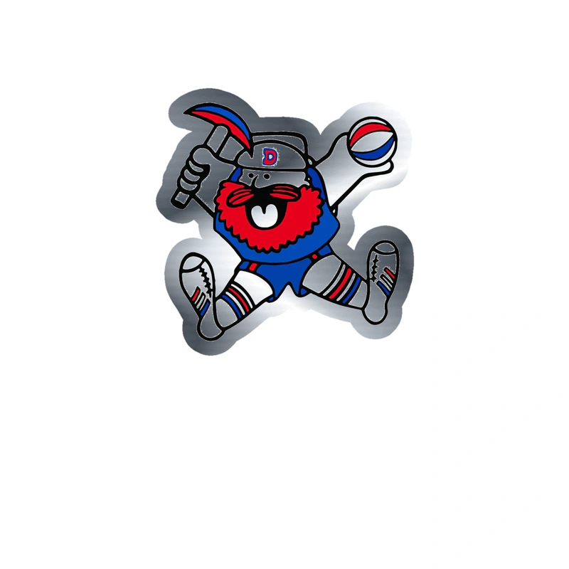 Denver Nuggets - Image 8 - Silver Chrome Vinyl Sticker - Custom Size