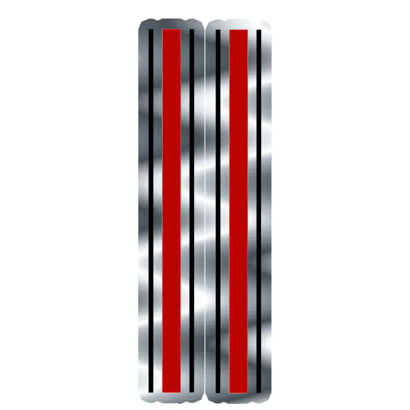 Ohio State Buckeyes - Image 5 - Silver Chrome Vinyl Decal - Custom Size