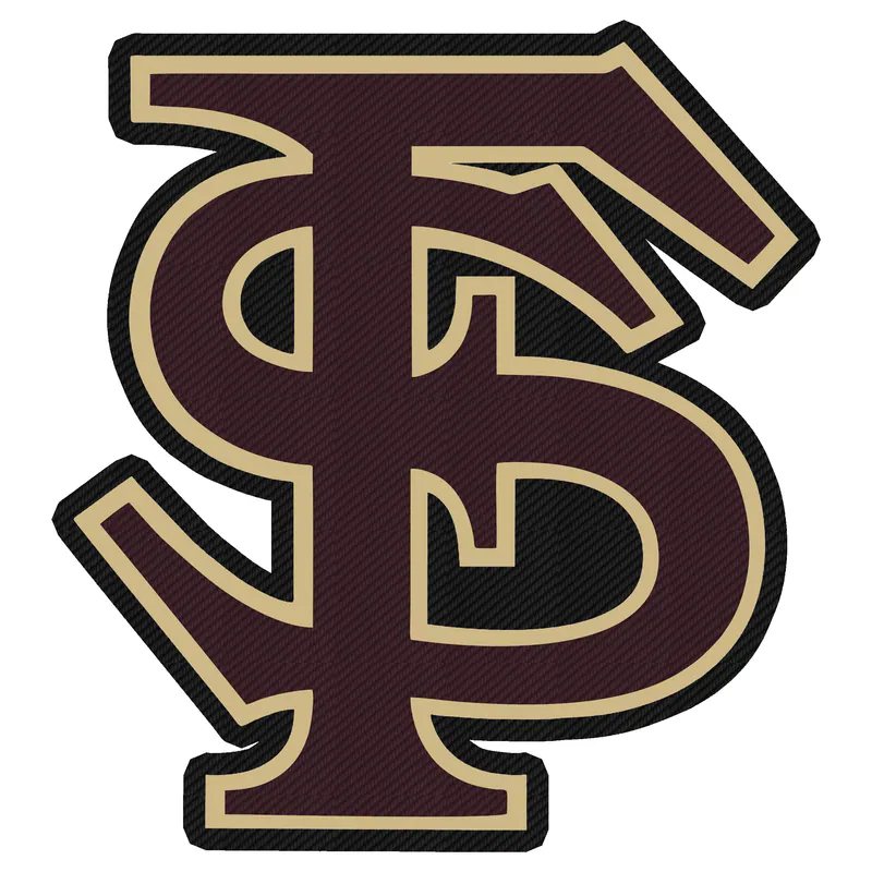 Florida State Seminoles - Image 2 - Carbon Fiber Vinyl Decal - Custom Size