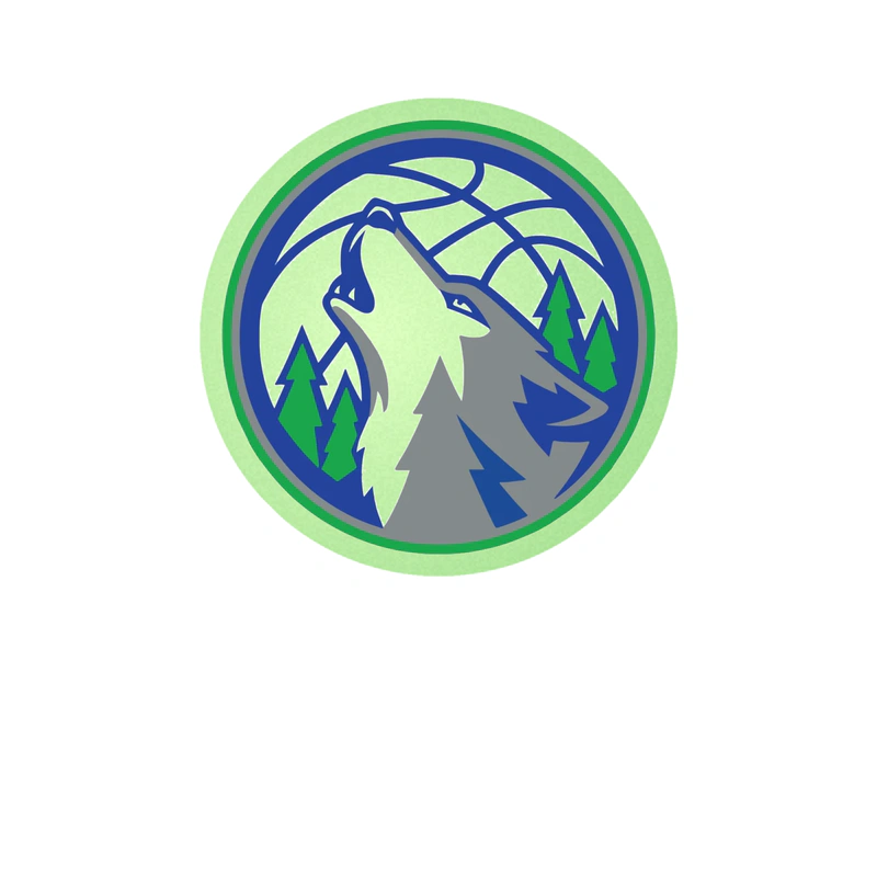 Minnesota Timberwolves - Image 8 - Glow in the Dark Vinyl Sticker - Custom Size