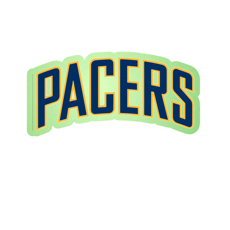 Indiana Pacers - Image 8 - Glow in the Dark Vinyl Sticker - Custom Size