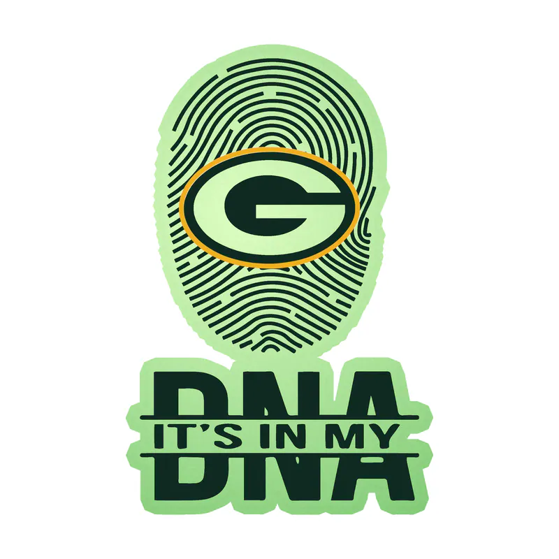 Green Bay Packers - Rectangle - Image 2 - Glow in the Dark Vinyl Sticker - Custom Size