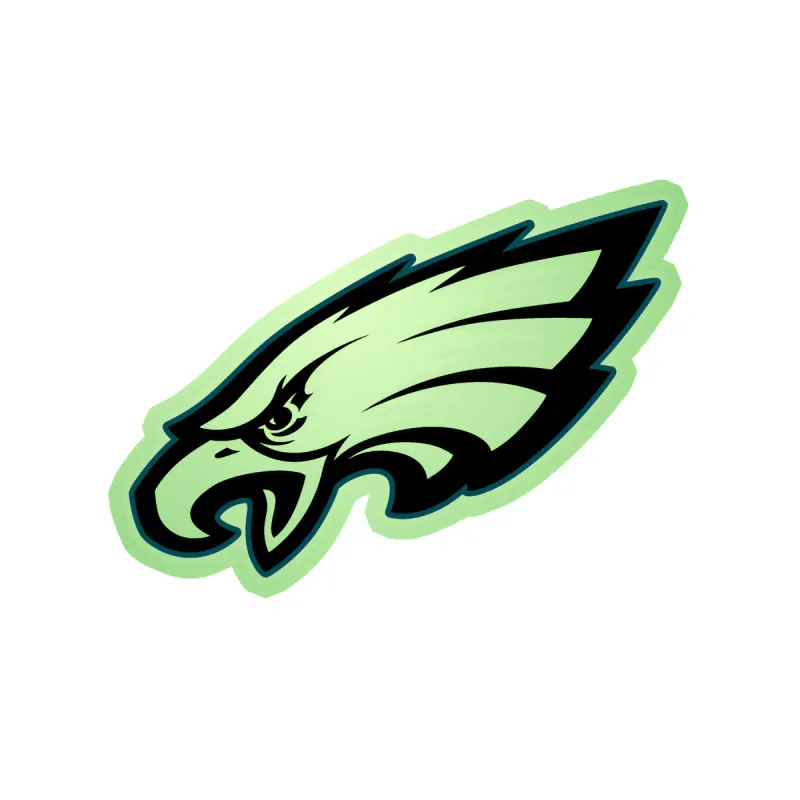 Philadelphia Eagles - Image 9 - Glow in the Dark Vinyl Sticker - Custom Size
