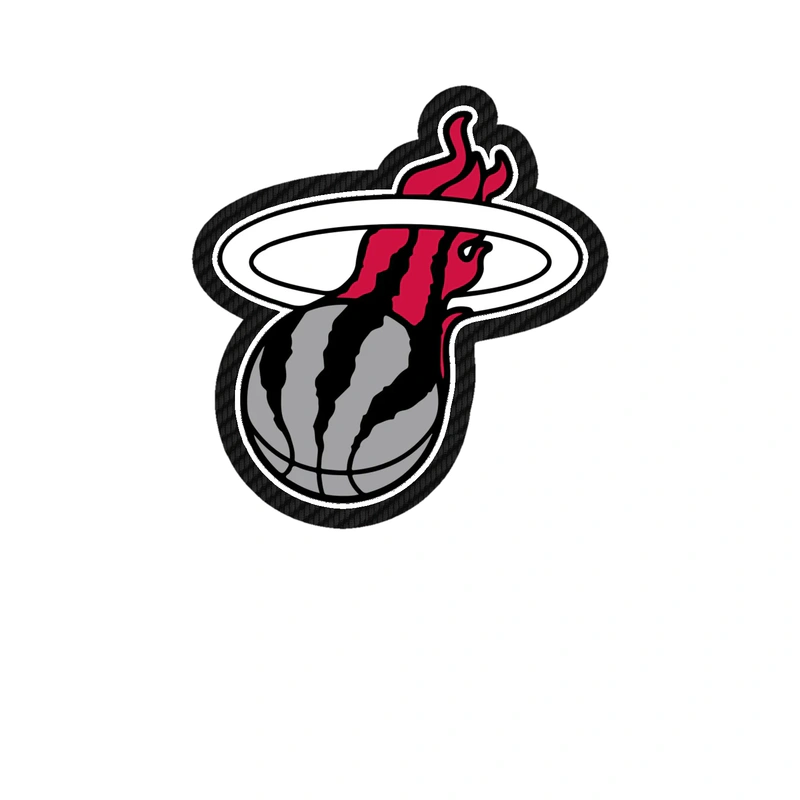 Toronto Raptors - Image 2 - Carbon Fiber Vinyl Sticker - Custom Size