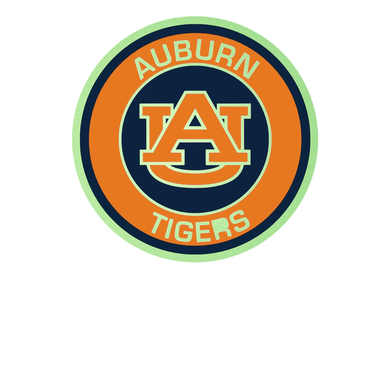 Auburn Tigers - Image 6 - Glow in the Dark Vinyl Decal - Custom Size