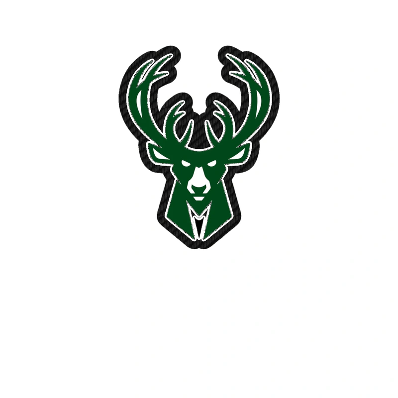 Milwaukee Bucks - Image 3 - Carbon Fiber Vinyl Sticker - Custom Size