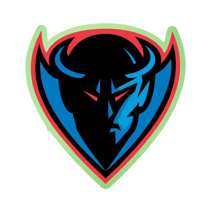DePaul Blue Demons - Image 2 - Glow in the Dark Vinyl Decal - Custom Size