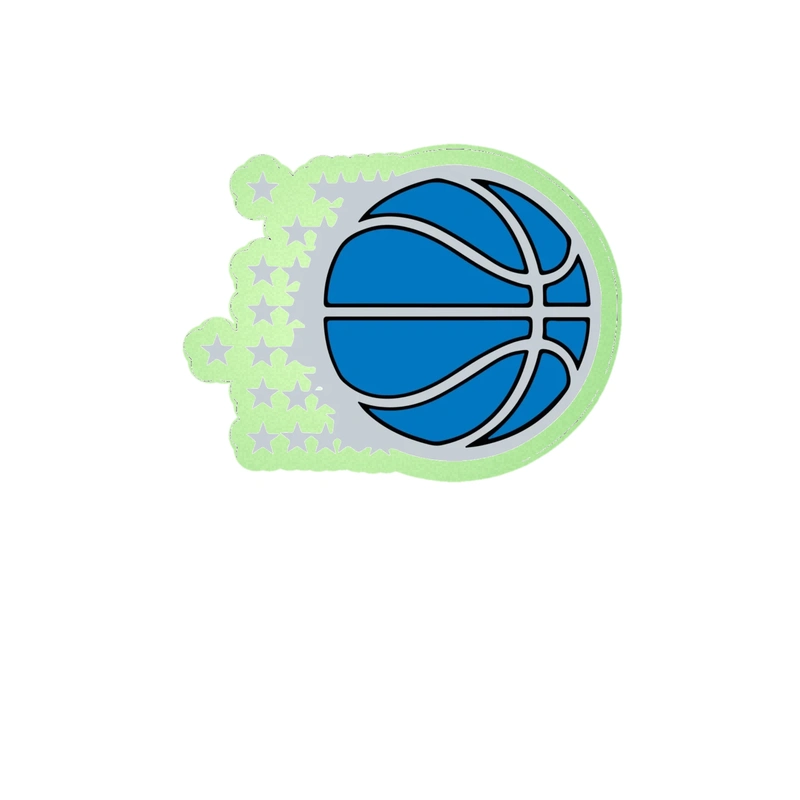 Orlando Magic - Image 7 - Glow in the Dark Vinyl Sticker - Custom Size