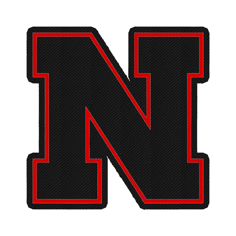 Nebraska Cornhuskers - Image 2 - Carbon Fiber Vinyl Decal - Custom Size
