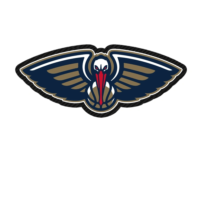 New Orleans Pelicans - Image 5 - Carbon Fiber Vinyl Sticker - Custom Size