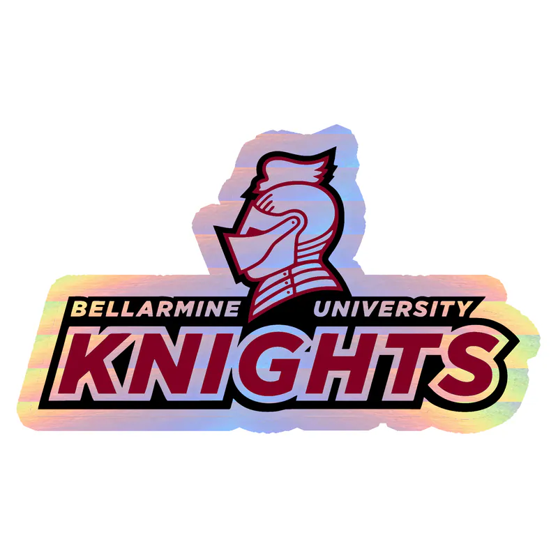 Bellarmine Knights - Holographic Vinyl Decal - Custom Size