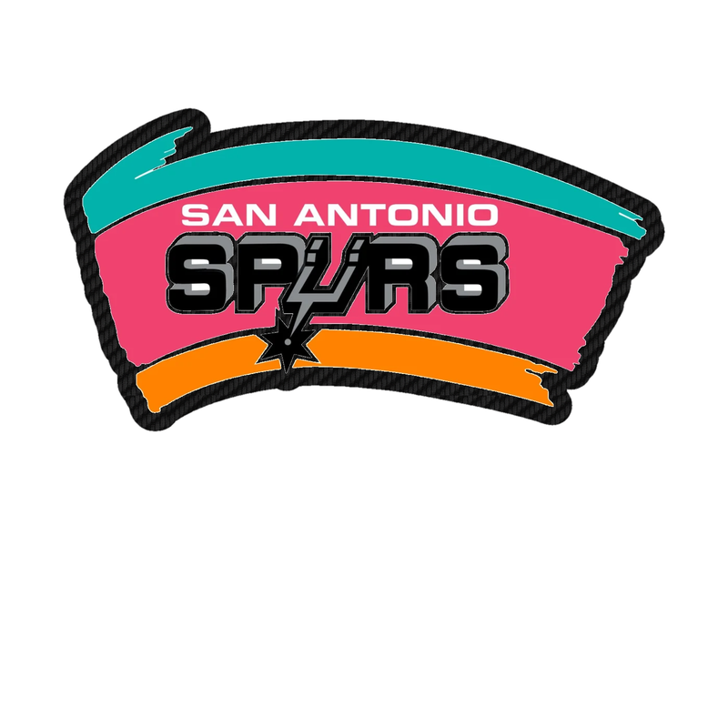 San Antonio Spurs - Image 5 - Carbon Fiber Vinyl Sticker - Custom Size