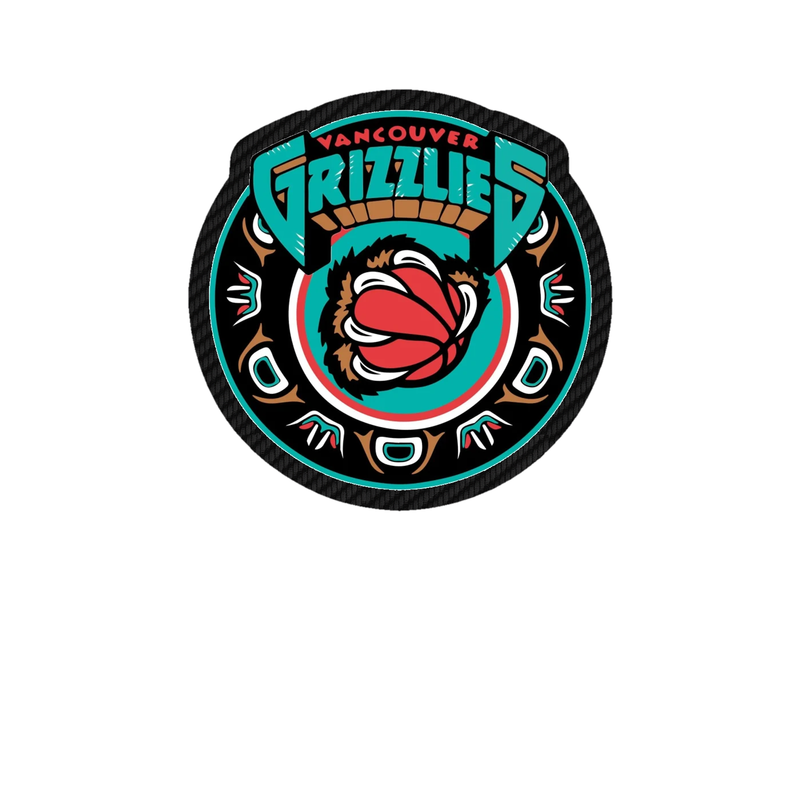 Memphis Grizzlies - Image 11 - Carbon Fiber Vinyl Sticker - Custom Size