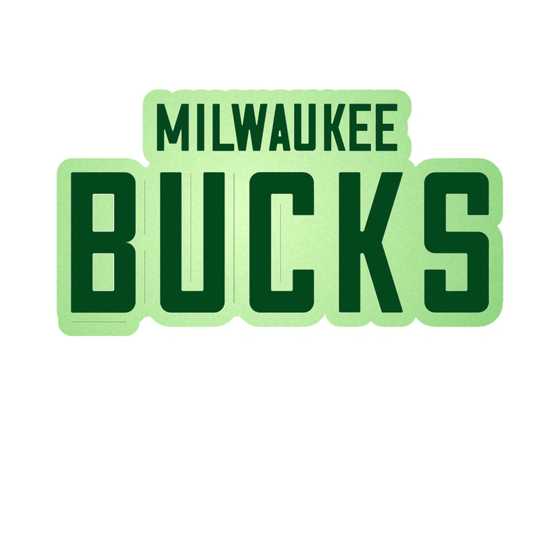 Milwaukee Bucks - Image 8 - Glow in the Dark Vinyl Sticker - Custom Size