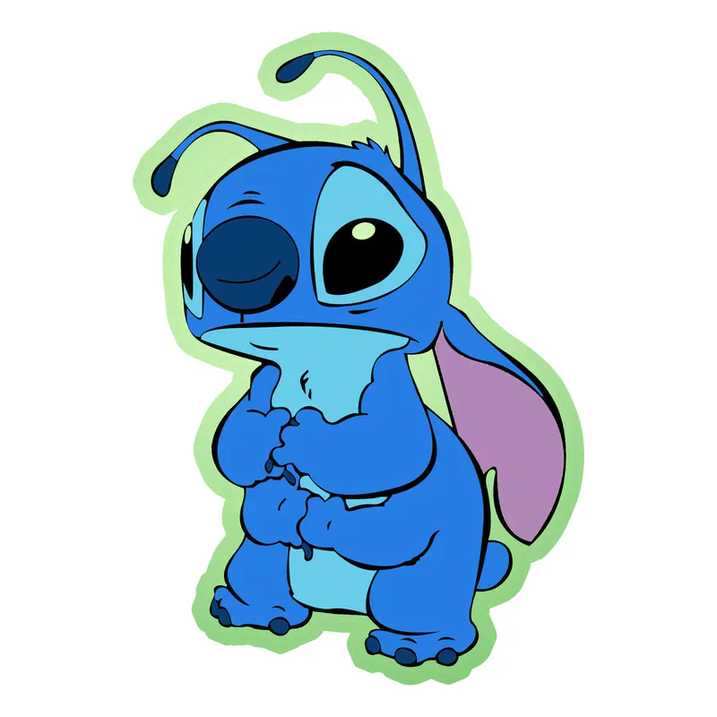 Stitch Glow in the Dark Vinyl Sticker - Custom Size