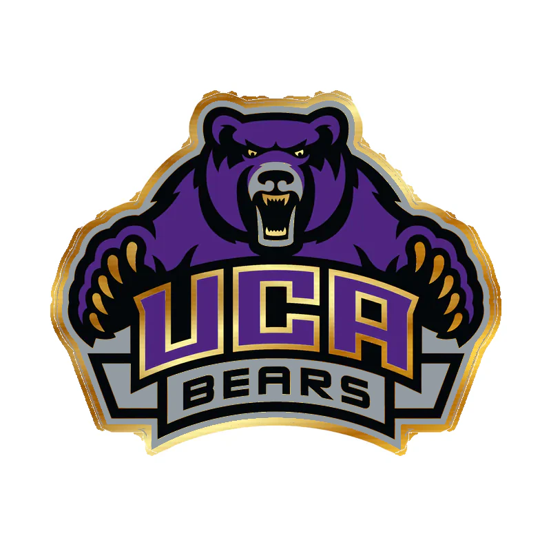 Central Arkansas Bears - Image 2 - Gold Chrome Vinyl Decal - Custom Size