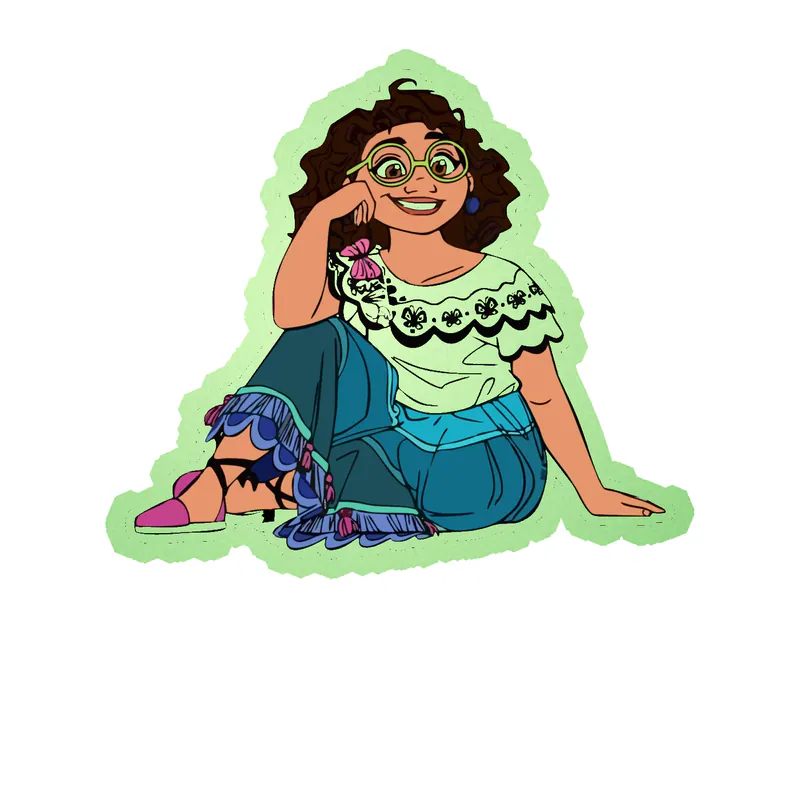 Encanto Glow in the Dark Vinyl Decal