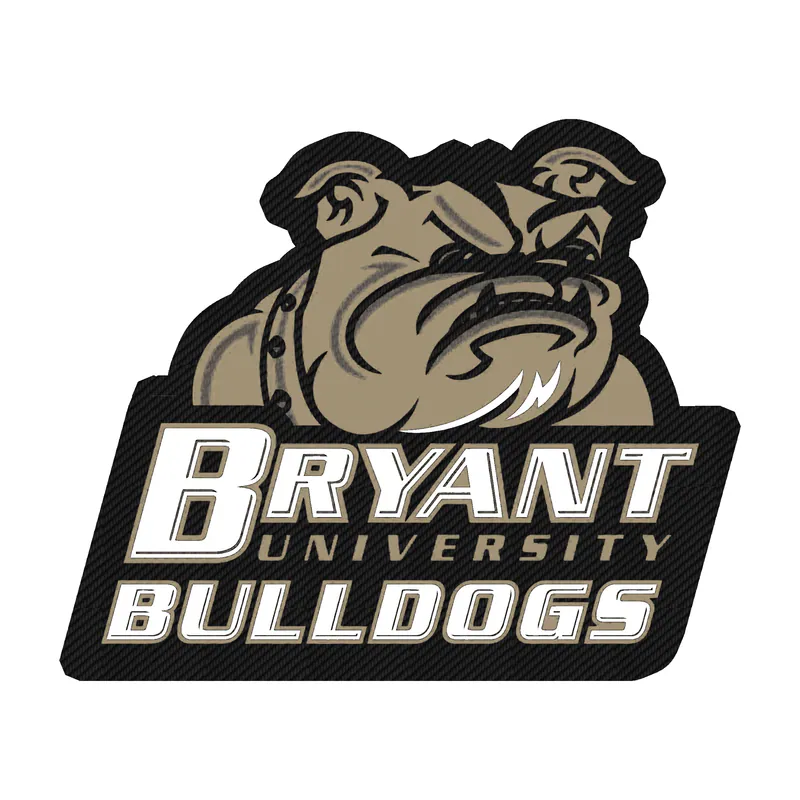 Bryant Bulldogs Carbon Fiber Vinyl Decal - Custom Size