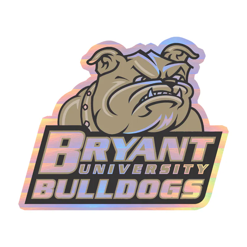 Bryant Bulldogs Holographic Vinyl Decal - Custom Size