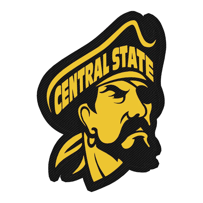 Central State University Carbon Fiber Vinyl Decal