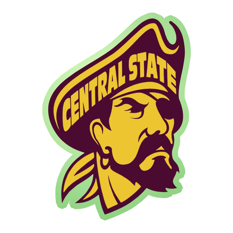 Central State University Glow in the Dark Vinyl Decal