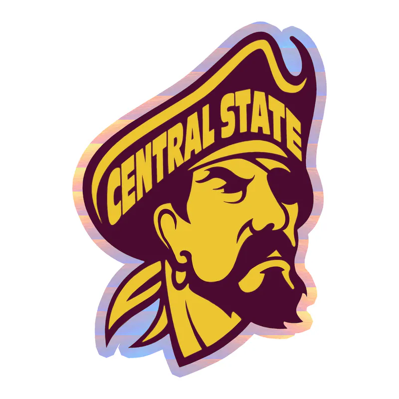 Central State University Holographic Vinyl Decal