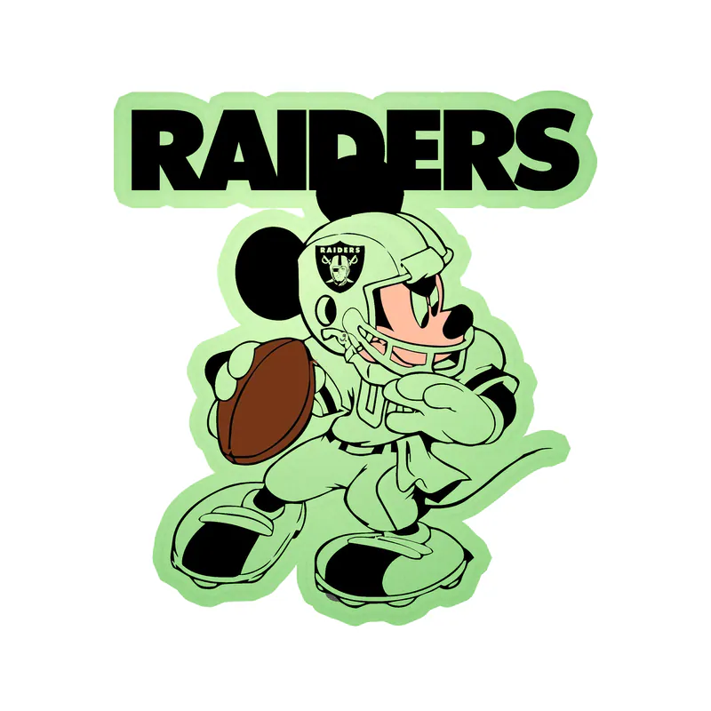 Las Vegas Raiders - Image 14 - Glow in the Dark Vinyl Sticker - Custom Size
