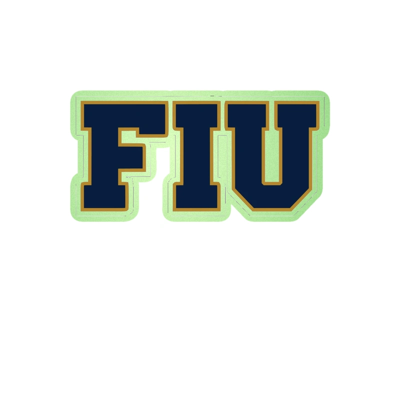 Florida International University - Image 2 - Glow in the Dark Vinyl Decal - Custom Size