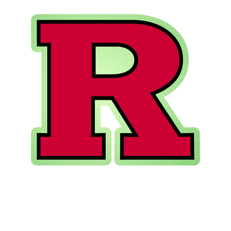 Rutgers Scarlet Knights - Image 3 - Glow in the Dark Vinyl Decal - Custom Size