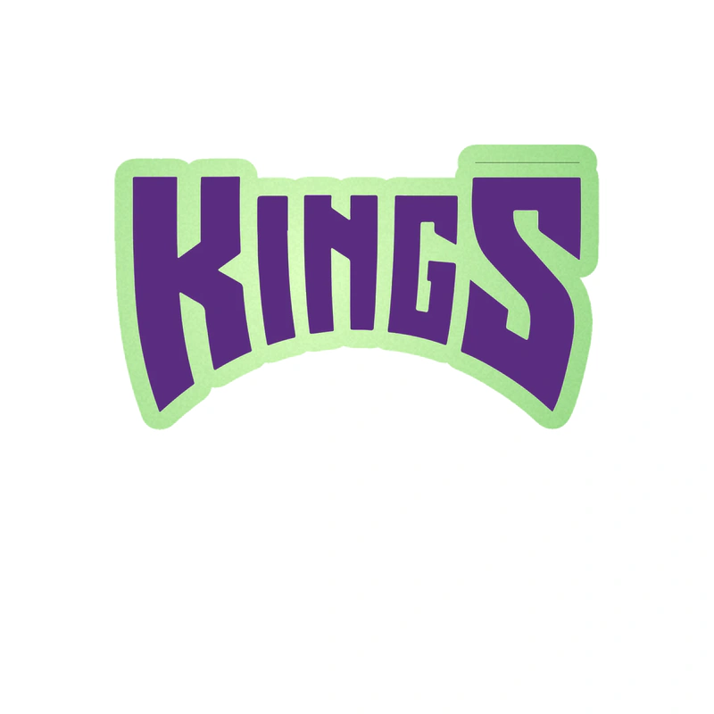 Sacramento Kings - Image 5 - Glow in the Dark Vinyl Sticker - Custom Size