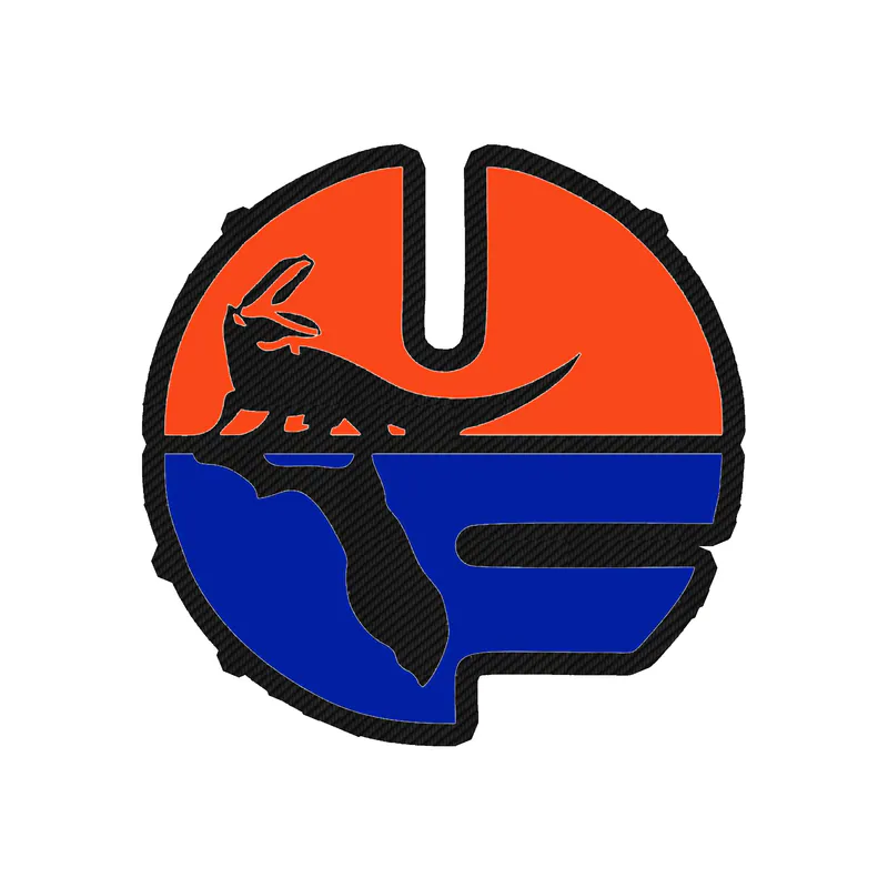 Florida Gators - Image 3 - Carbon Fiber Vinyl Decal - Custom Size