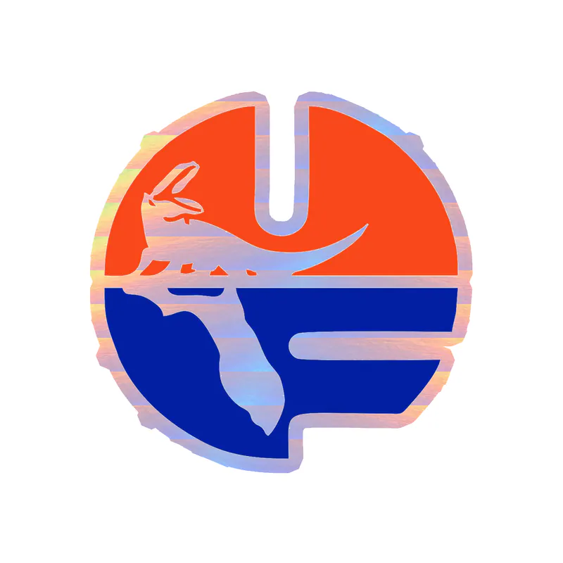 Florida Gators - Image 3 - Holographic Vinyl Decal - Custom Size