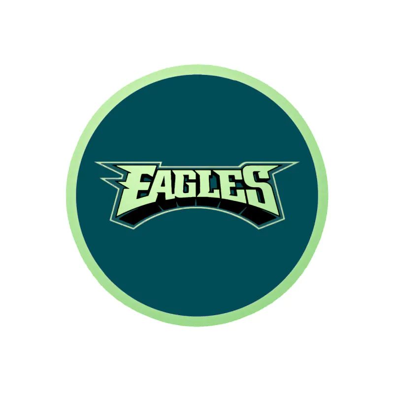 Philadelphia Eagles - Image 6 - Glow in the Dark Vinyl Sticker - Custom Size