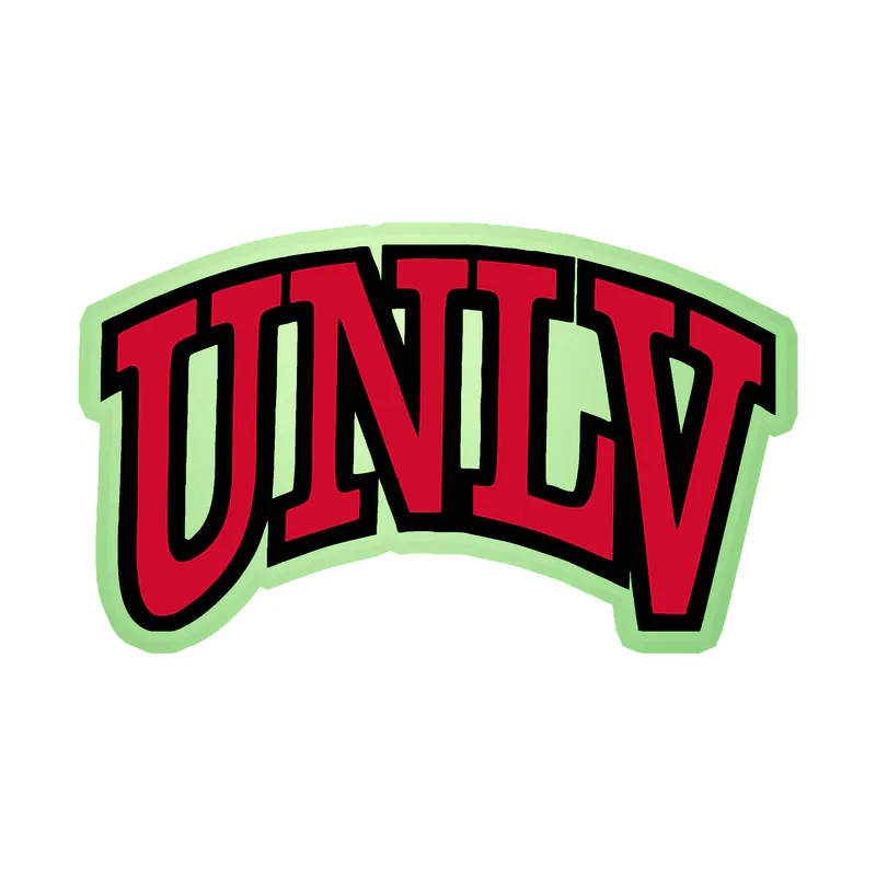 UNLV - Image 1 - Glow in the Dark Vinyl Decal - Custom Size