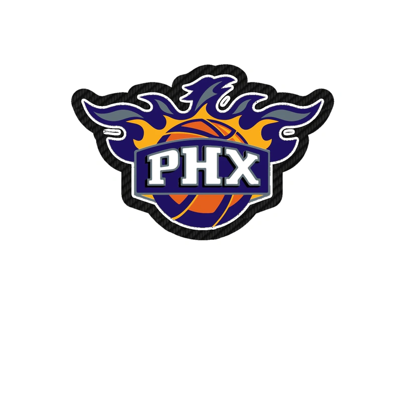 Phoenix Suns - Image 5 - Carbon Fiber Vinyl Sticker - Custom Size