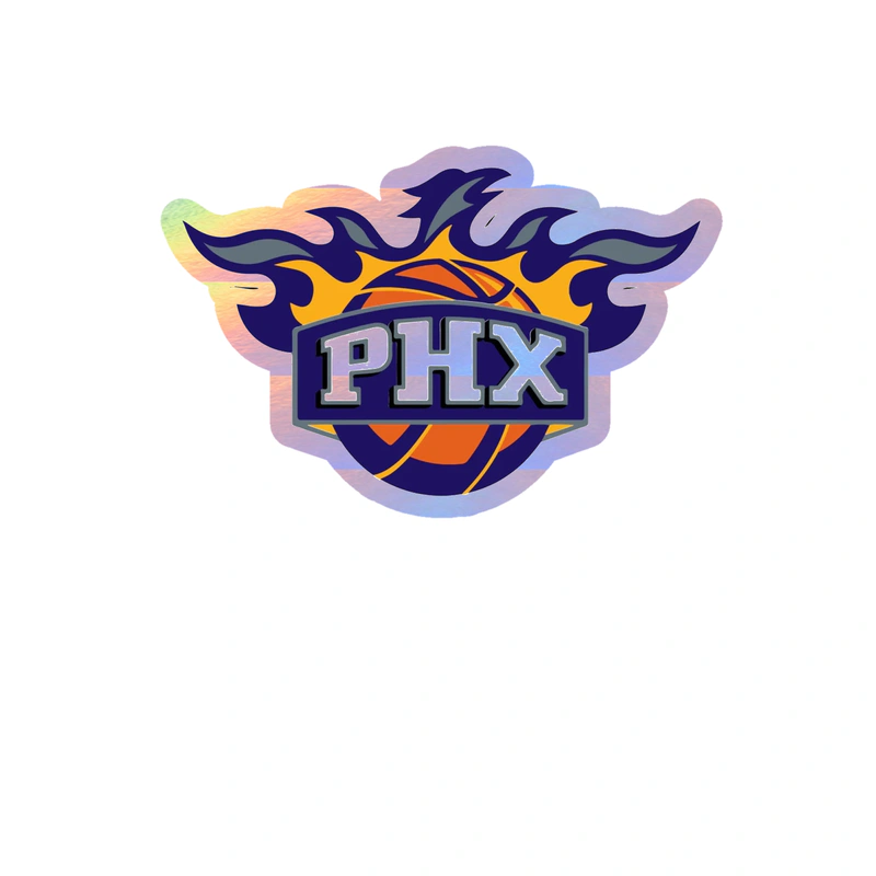 Phoenix Suns - Image 5 - Holographic Vinyl Sticker - Custom Size