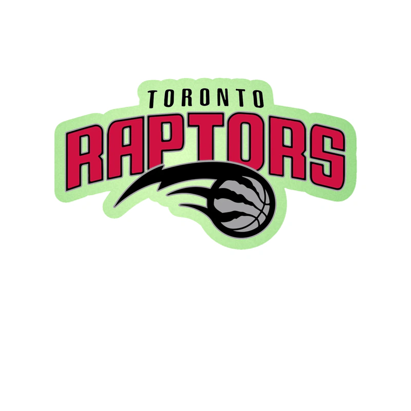 Toronto Raptors - Image 6 - Glow in the Dark Vinyl Sticker - Custom Size