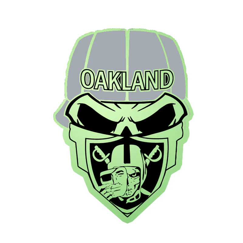 Las Vegas Raiders - Image 19 - Glow in the Dark Vinyl Sticker - Custom Size