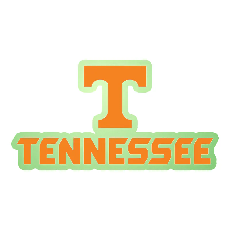 Tennessee Volunteers - Image 14 - Glow in the Dark Vinyl Decal - Custom Size