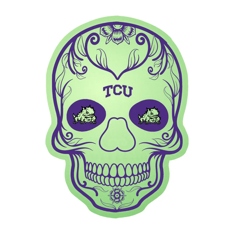 TCU Horned Frogs - Image 4 - Glow in the Dark Vinyl Decal - Custom Size