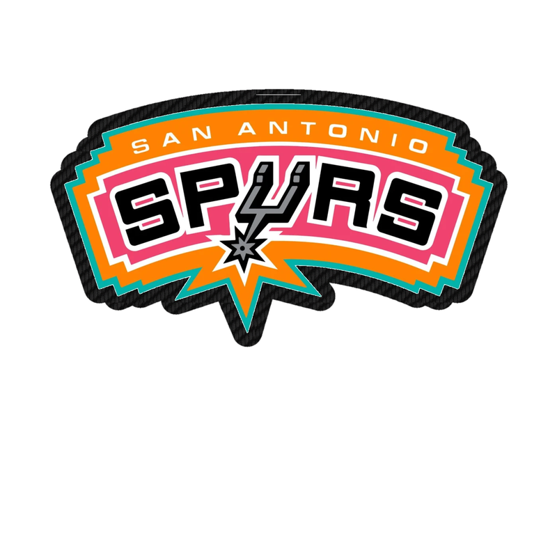 San Antonio Spurs - Image 9 - Carbon Fiber Vinyl Sticker - Custom Size