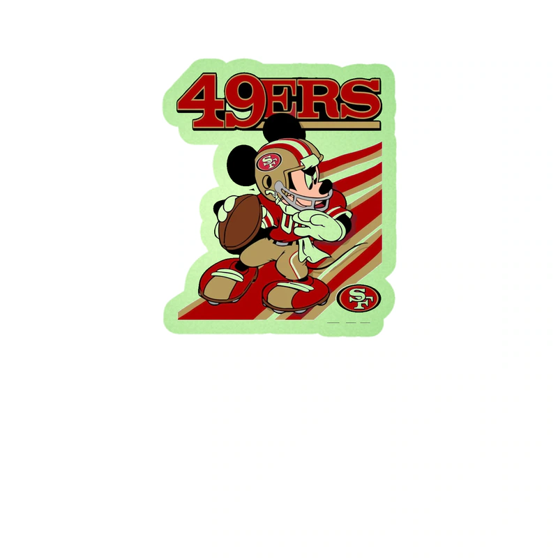 San Francisco 49ers - Image 10 - Glow in the Dark Vinyl Sticker - Custom Size