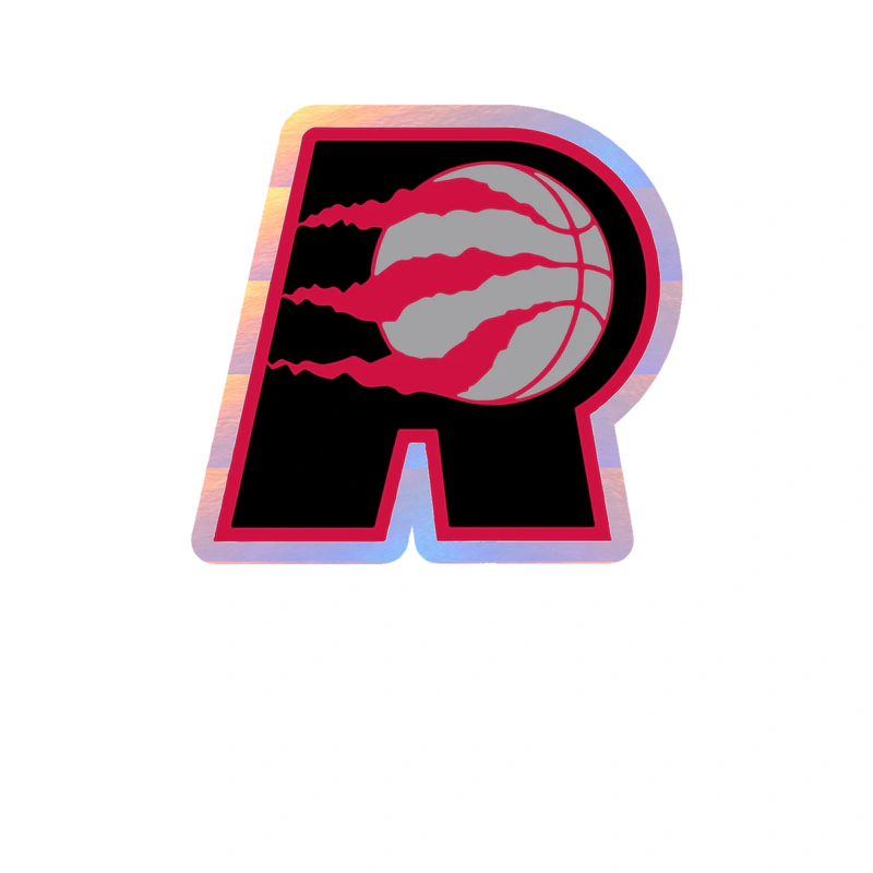 Toronto Raptors - Image 9 - Holographic Vinyl Sticker - Custom Size