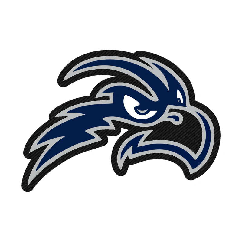 North Florida Ospreys Carbon Fiber Vinyl Decal - Custom Size