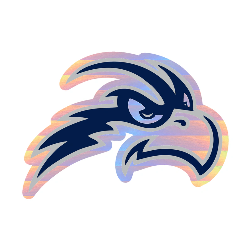 North Florida Ospreys Holographic Vinyl Decal - Custom Size