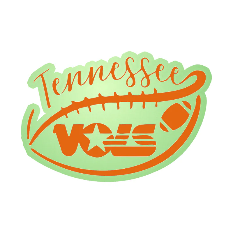 Tennessee Volunteers - Image 2 - Glow in the Dark Vinyl Decal - Custom Size
