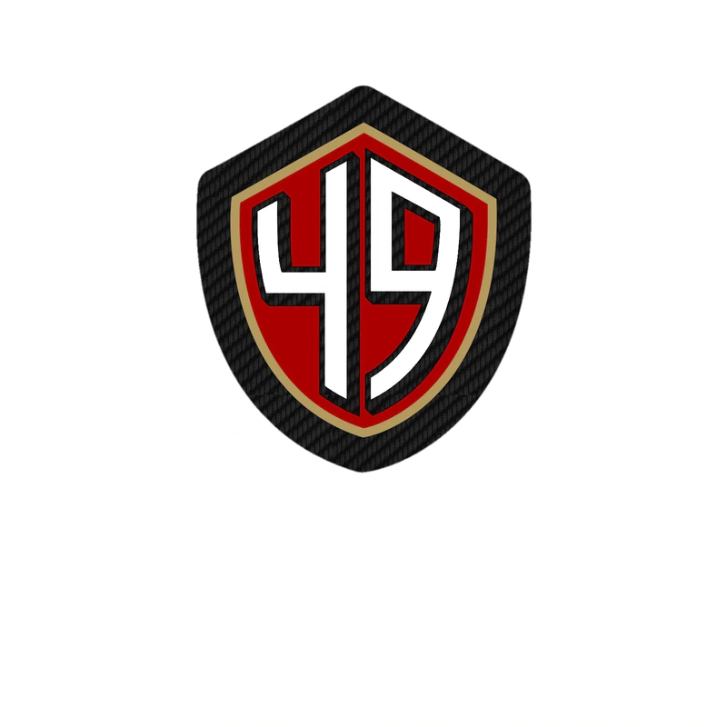 San Francisco 49ers - Image 6 - Carbon Fiber Vinyl Sticker - Custom Size