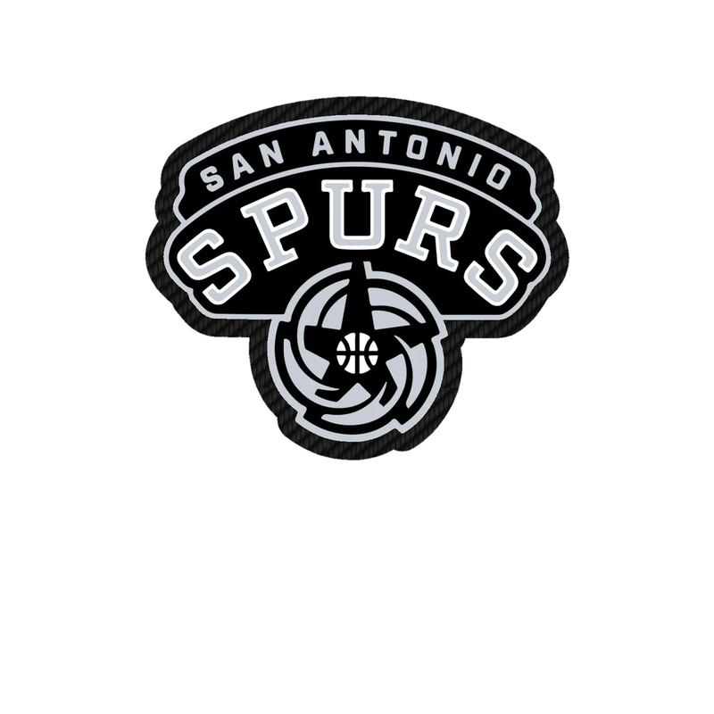 San Antonio Spurs - Image 7 - Carbon Fiber Vinyl Sticker - Custom Size