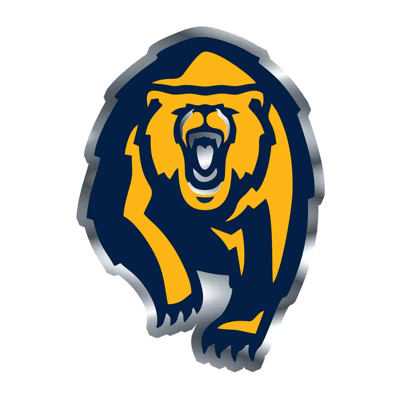 California Golden Bears - Image 2 - Silver Chrome Vinyl Decal - Custom Size